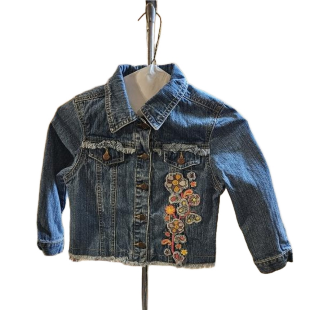 Little girls denim jacket
